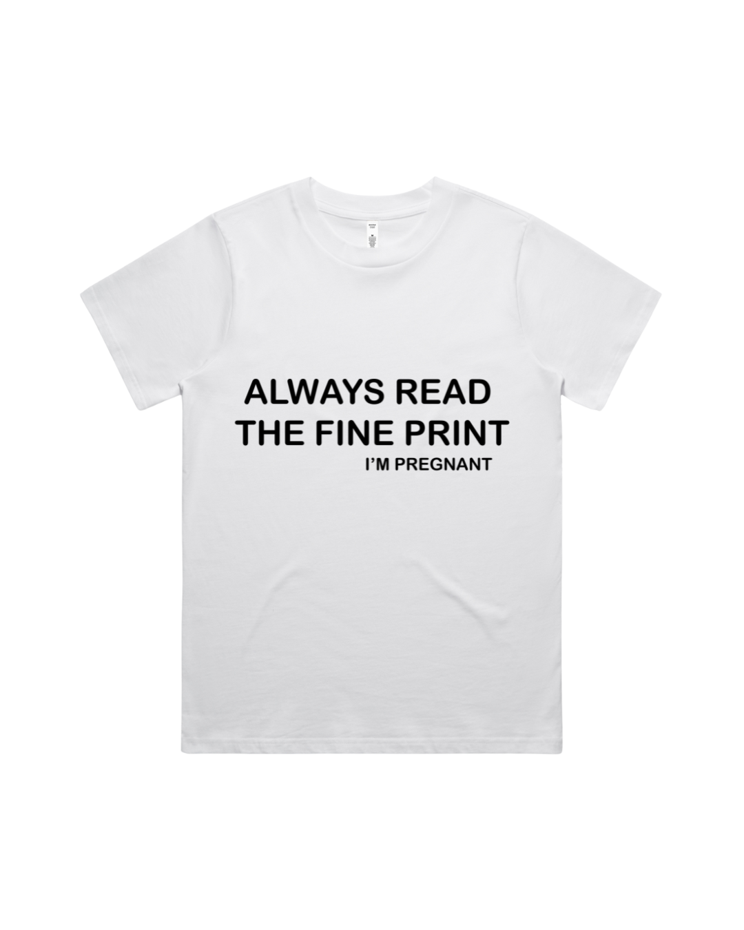 Fine Print Tee